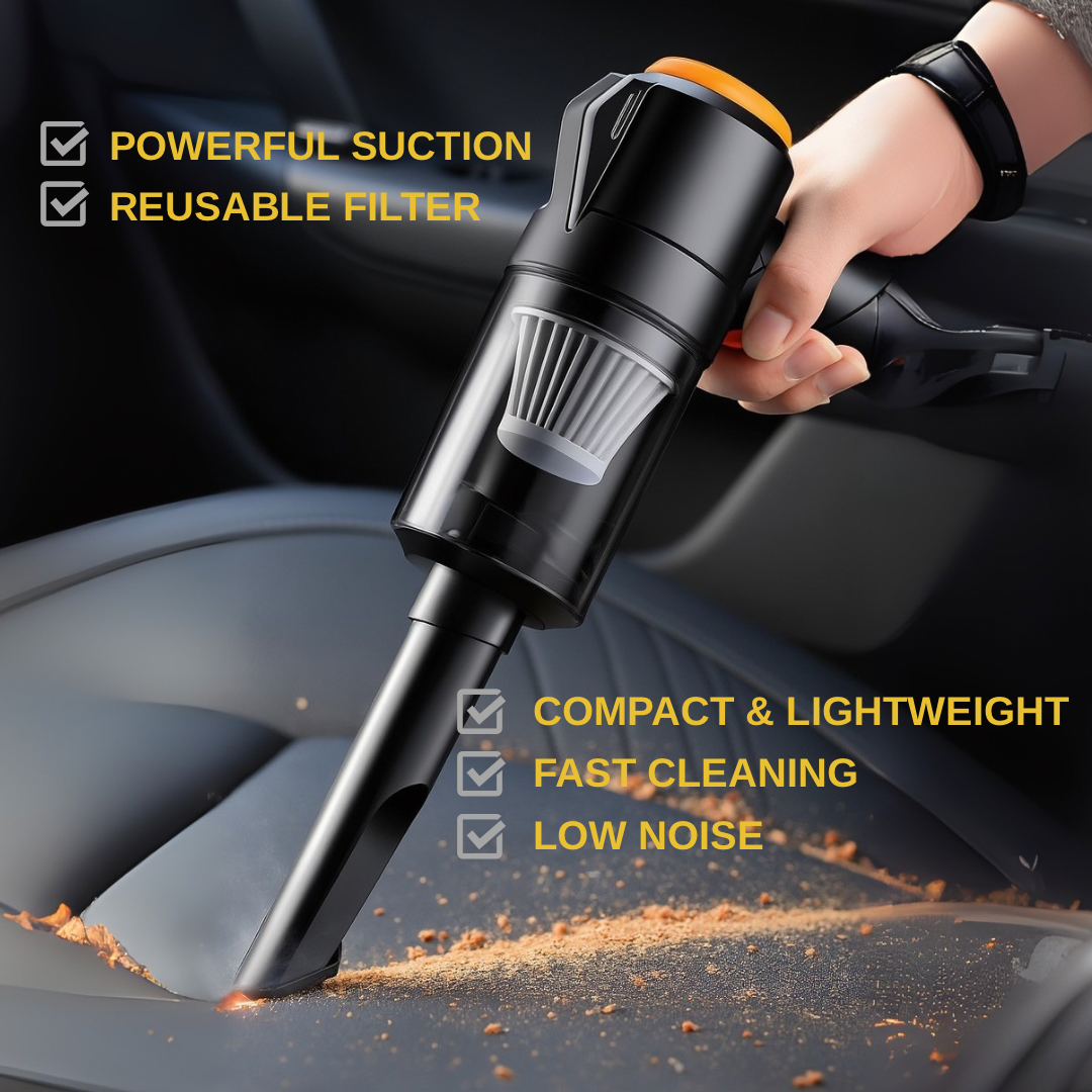 Wireless Vacuum Cleaner — Power in Your Palm!